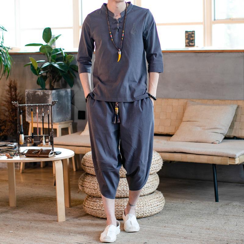 Men Sport Suit Linen Chinese Traditional Loose Sweatshirt+sweatpant Jogger Tai Chi Yoga Meditation casual Outfit Set Sportswear1, Black
Men Sport Suit Linen Chinese Traditional Loose Sweatshirt+sweatpant Jogger Tai Chi Yoga Meditation casual Outfit Set Sportswear1, Black