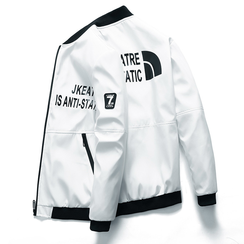 Summer autumn men baseball jacket stand collar printed bomber jacket male high quality zipper coat size -4XL Dropshipping 8120 201026, White
Summer autumn men baseball jacket stand collar printed bomber jacket male high quality zipper coat size -4XL Dropshipping 8120 201026, White