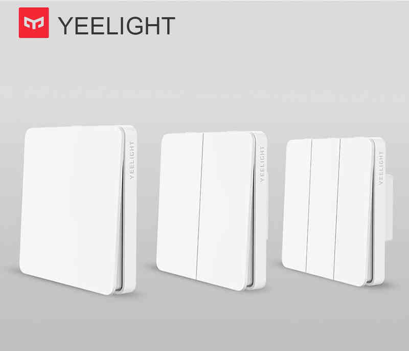 Yeelight Smart Wall Switch Self-Rebound Design Support Slisaon For Ceiling Light W220314
Yeelight Smart Wall Switch Self-Rebound Design Support Slisaon For Ceiling Light W220314