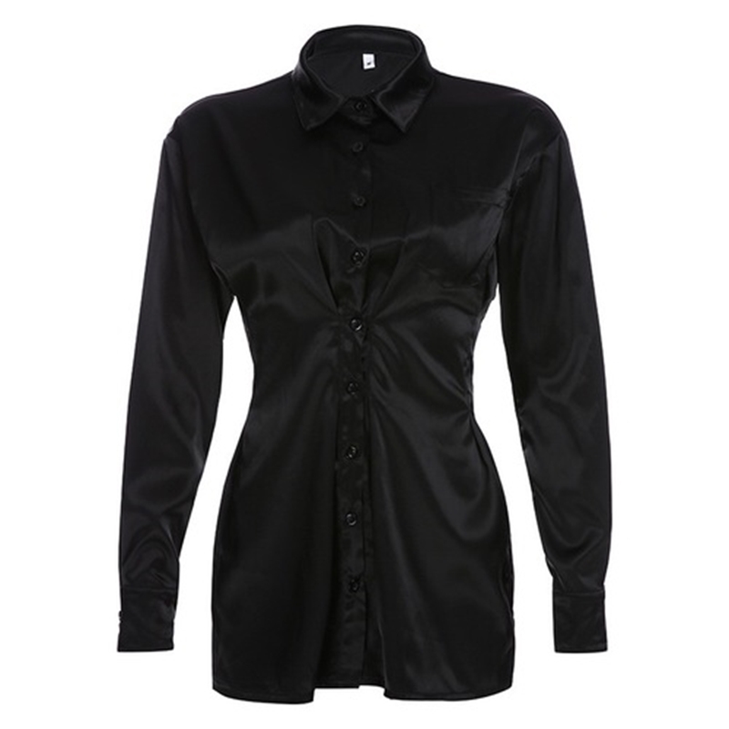 New Early 2021 Autumn Kendall Black Sexy Shirt Dress Midi Vintage Luxury Designer Streetwear 7l0g XOC0 E0IV, Black 1
New Early 2021 Autumn Kendall Black Sexy Shirt Dress Midi Vintage Luxury Designer Streetwear 7l0g XOC0 E0IV, Black 1