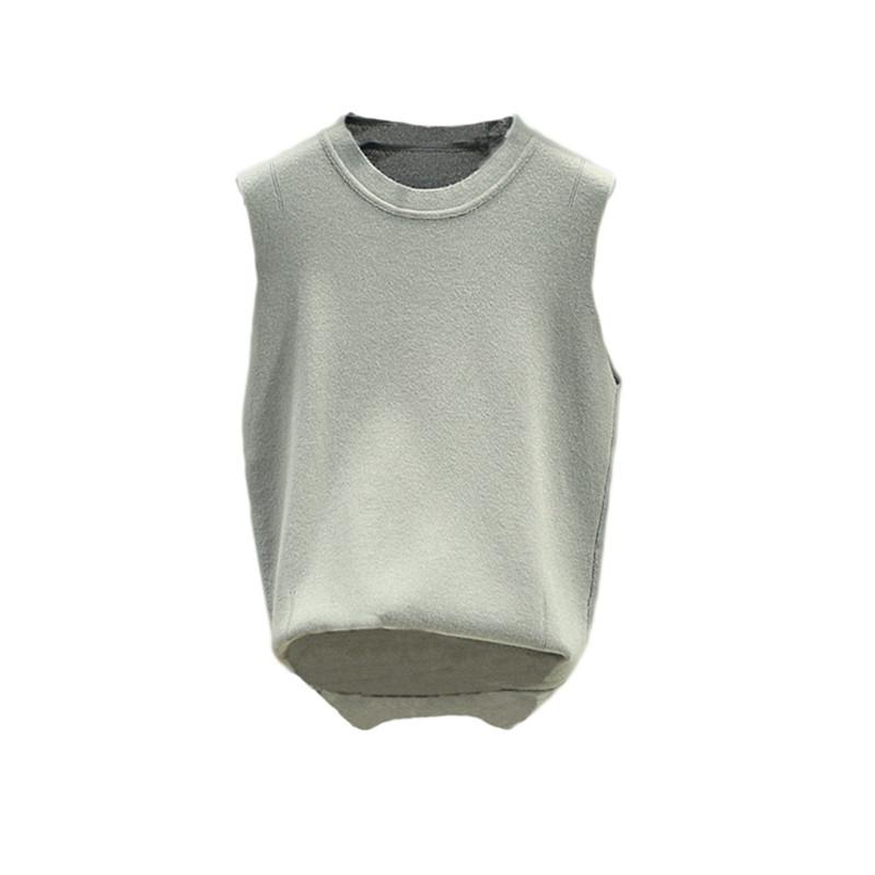Women's T-Shirt Korean Style Fashion 2022 Summer Women T Shirt Knitted Sleeveless Tees Top O-Neck Female Casual PZ265, White
Women's T-Shirt Korean Style Fashion 2022 Summer Women T Shirt Knitted Sleeveless Tees Top O-Neck Female Casual PZ265, White