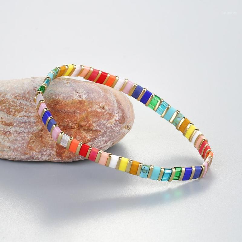 KELITCH New Rainbow Miyuki TILA Crystal Seed Beads Bracelets Trendy Charm Wrap Rainbow Bracelet 2020 BOHO Jewelry1
KELITCH New Rainbow Miyuki TILA Crystal Seed Beads Bracelets Trendy Charm Wrap Rainbow Bracelet 2020 BOHO Jewelry1