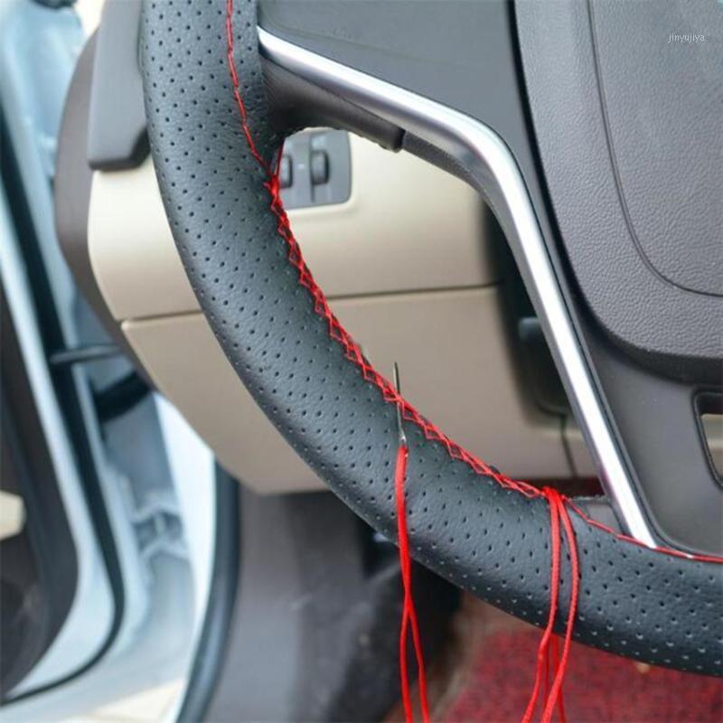 1Pcs DIY Gray Black Beige Genuine Leather Car Steering Wheel Cover With Needles and Thread Car Steering Wheel Perforated Covers1
1Pcs DIY Gray Black Beige Genuine Leather Car Steering Wheel Cover With Needles and Thread Car Steering Wheel Perforated Covers1