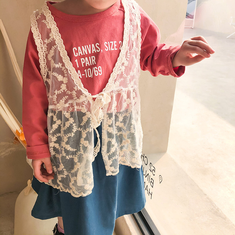 Spring Summer 2021 New Sweet Baby Girls White Lace Jacket Children's Lacing Vest Toddler Kids Solid Color Tops Hiyp, 21096
Spring Summer 2021 New Sweet Baby Girls White Lace Jacket Children's Lacing Vest Toddler Kids Solid Color Tops Hiyp, 21096