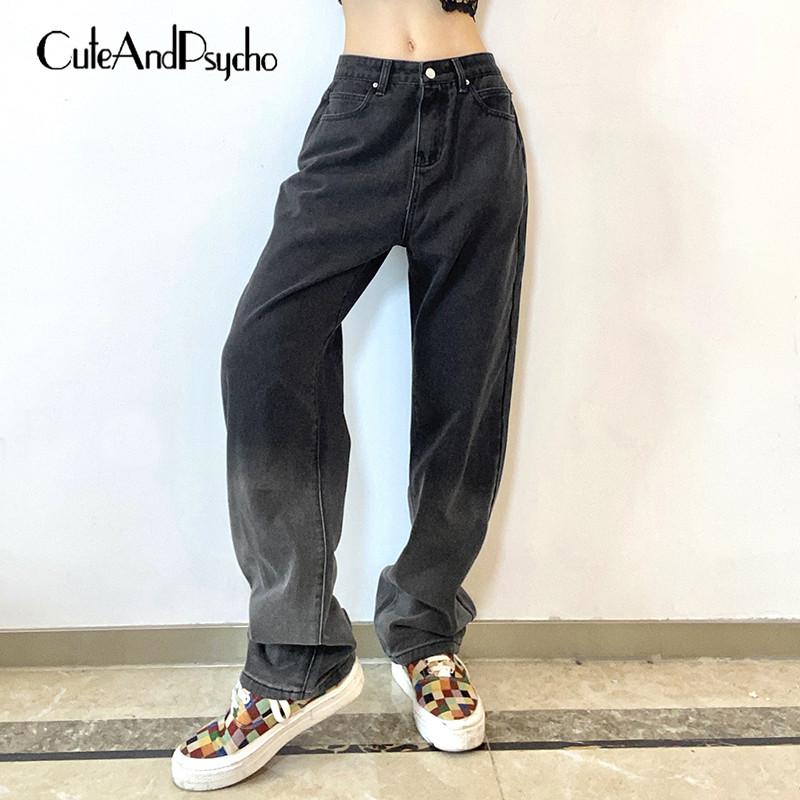 Vintage Streetwear Joggers Women y2k Baggy Jeans Fashion High Waist Korean Trousers Aesthetic 90s Cargo Pants 2021 Cuteandpsycho, Dark grey 
Vintage Streetwear Joggers Women y2k Baggy Jeans Fashion High Waist Korean Trousers Aesthetic 90s Cargo Pants 2021 Cuteandpsycho, Dark grey