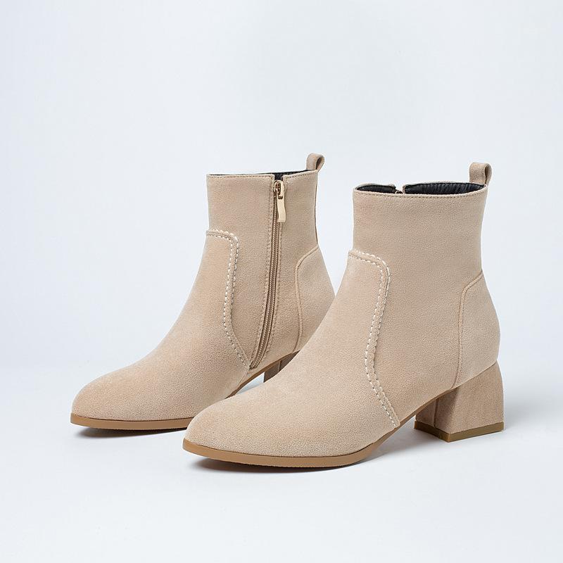 Round Toe Boots Women New 2020 Female Shoes Winter Footwear Luxury Designer Mid Calf Med Ladies Autumn Rubber Fashion1
Round Toe Boots Women New 2020 Female Shoes Winter Footwear Luxury Designer Mid Calf Med Ladies Autumn Rubber Fashion1