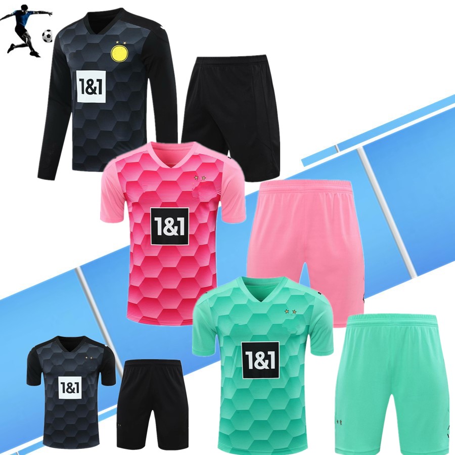 Goalkeeper Full 20 21 BV Borussia soccer jerseys maillot REUS HAALAND 2021 Dortmun Goalkeeper shirt Long sleeve Football shirts Men kits, Black;yellow
Goalkeeper Full 20 21 BV Borussia soccer jerseys maillot REUS HAALAND 2021 Dortmun Goalkeeper shirt Long sleeve Football shirts Men kits, Black;yellow