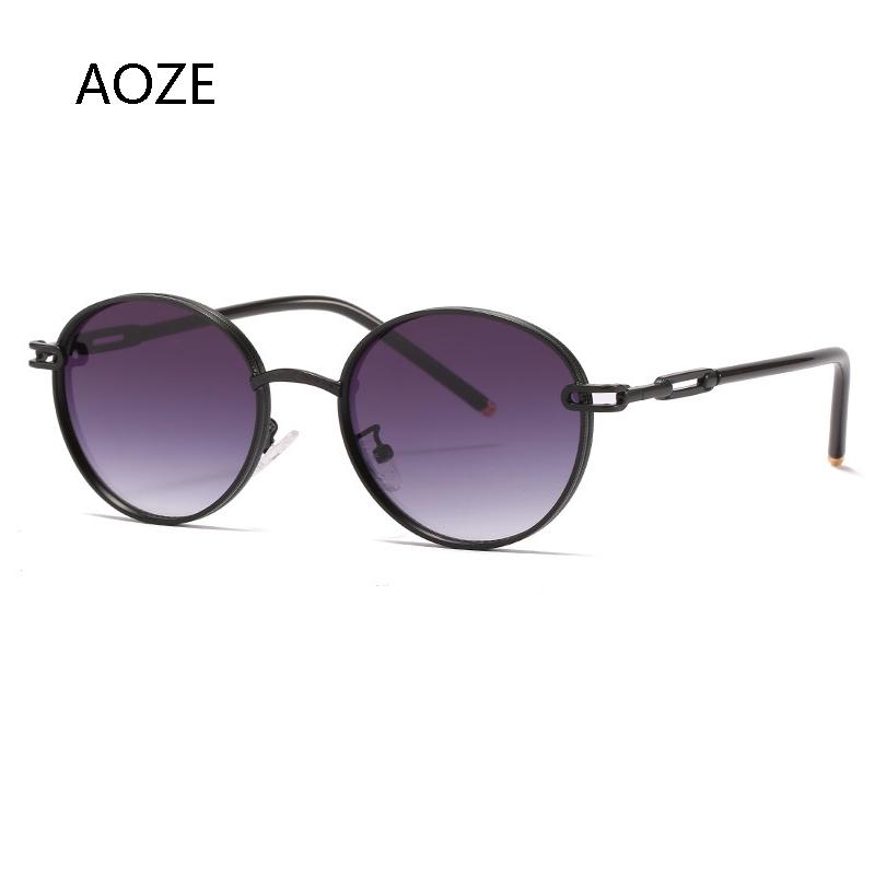 AOZE 2021 Fashion Retro Sunglasses Men Round Vintage Glasses for Men/Women Luxury Sunglasses Men Small Lunette Soleil Homme
AOZE 2021 Fashion Retro Sunglasses Men Round Vintage Glasses for Men/Women Luxury Sunglasses Men Small Lunette Soleil Homme