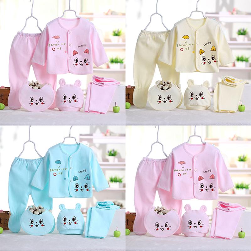 5PCS Newborn Baby Boys Girls Cartoon Long Sleeve Tops+Hat+Pants +Bib Outfits Set from 0 to 3 months Cotton clothes set for kids
5PCS Newborn Baby Boys Girls Cartoon Long Sleeve Tops+Hat+Pants +Bib Outfits Set from 0 to 3 months Cotton clothes set for kids