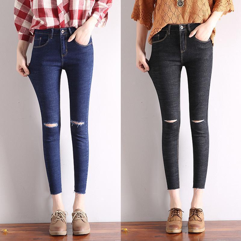 High Waist Jeans for Women 2020 Spring Vintage Casual Skinny Slim Fit Ripped Keen Hole Ankle-Length Denim Pencil Pants1, Blue
High Waist Jeans for Women 2020 Spring Vintage Casual Skinny Slim Fit Ripped Keen Hole Ankle-Length Denim Pencil Pants1, Blue