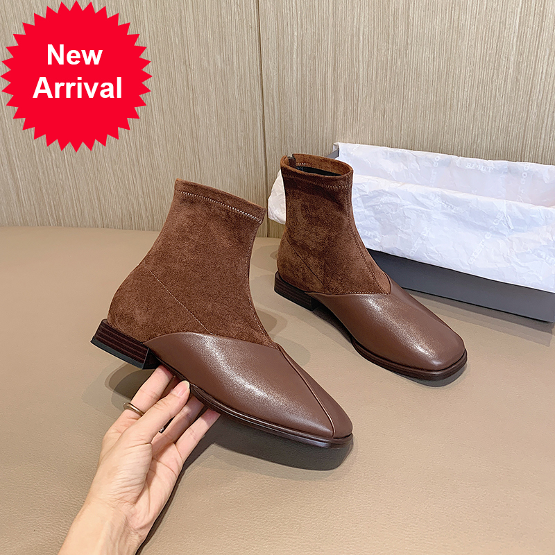 2020 Ankle Boots Women Microfibre + Herd Tissue Plus Size 22-26.5cm Autumn Length and Winter Square Foot Sexy Woman 3 Colour Shoes F7id, Black-autumn
2020 Ankle Boots Women Microfibre + Herd Tissue Plus Size 22-26.5cm Autumn Length and Winter Square Foot Sexy Woman 3 Colour Shoes F7id, Black-autumn