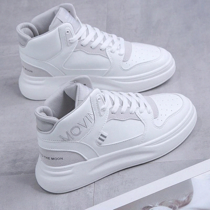 Spring/Autumn New Women Shoes High Top Fashion Sneakers Platform Shoes Zapatos De Mujer Solid Lace-Up Ladies High Quality #8R1p
Spring/Autumn New Women Shoes High Top Fashion Sneakers Platform Shoes Zapatos De Mujer Solid Lace-Up Ladies High Quality #8R1p