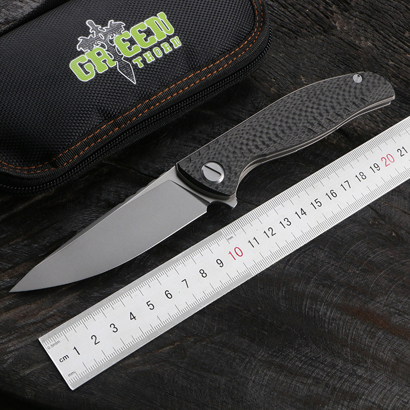 lGreen thorn f3ns k110 blade titanium + carbon fiber handle outdoor camping hunting survival practical fruit knife folding knife EDC tool
lGreen thorn f3ns k110 blade titanium + carbon fiber handle outdoor camping hunting survival practical fruit knife folding knife EDC tool