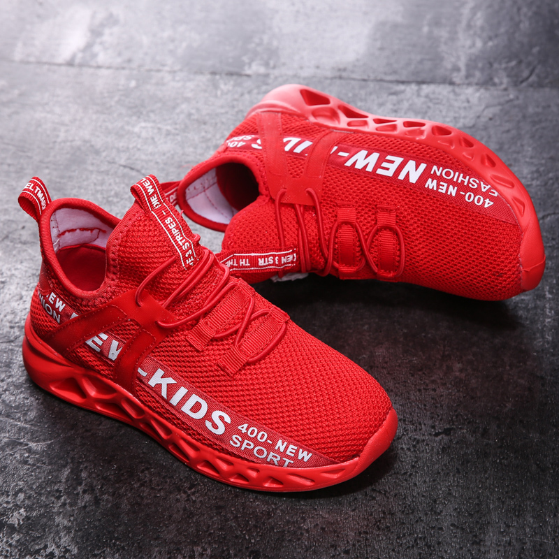 New Mesh Kids Sneakers Lightweight Children Shoes Casual Breathable Boys Shoes Non-slip Girls Sneakers Zapatillas size26-39 201112