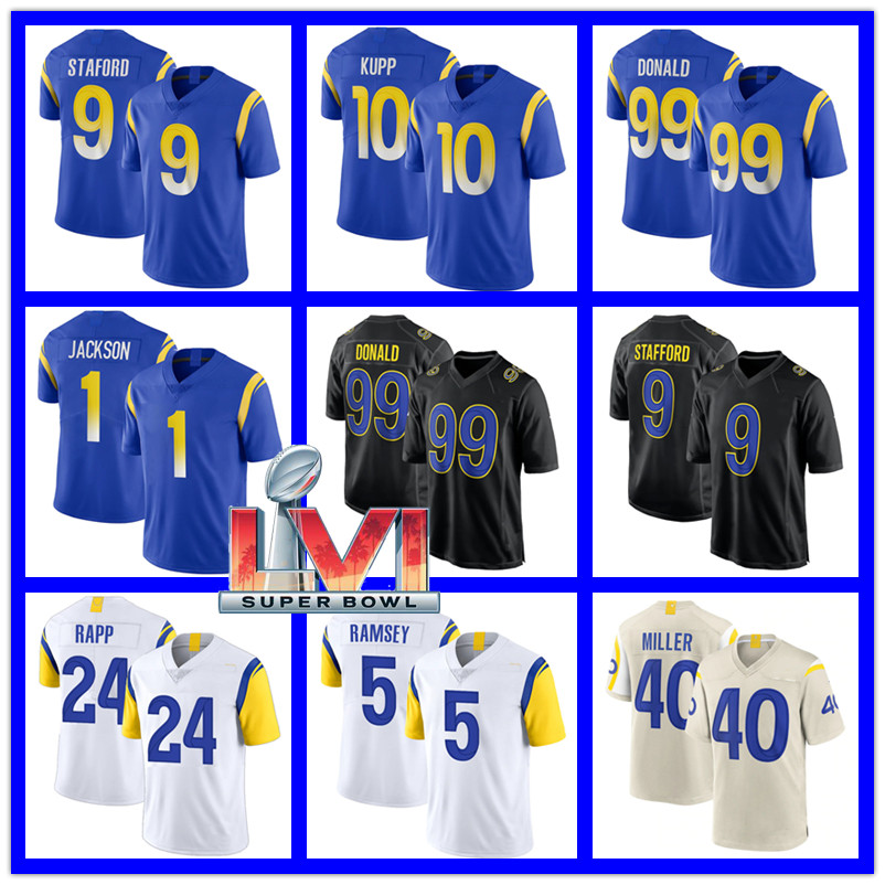 99 Aaron Donald 9 Matthew Stafford Odell Beckham J Los''Angeles''Rams''Football Jerseys Cooper Kupp Tyler Higbee Andrew Whitworth Leonard, Custom men jersey+patch(g y)
99 Aaron Donald 9 Matthew Stafford Odell Beckham J Los''Angeles''Rams''Football Jerseys Cooper Kupp Tyler Higbee Andrew Whitworth Leonard, Custom men jersey+patch(g y)