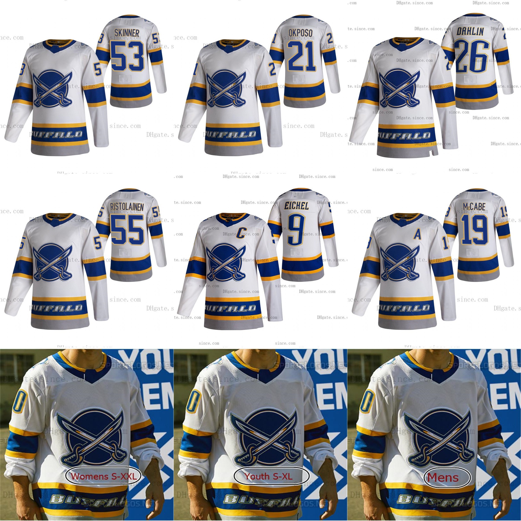2021 Reverse Retro Buffalo Sabres Custom Jack Eichel Rasmus Ristolainen Dahlin Custom Big & Tall size S-6XL Hockey Jersey Any Name Number, Womern 2021 reverse retro
2021 Reverse Retro Buffalo Sabres Custom Jack Eichel Rasmus Ristolainen Dahlin Custom Big & Tall size S-6XL Hockey Jersey Any Name Number, Womern 2021 reverse retro