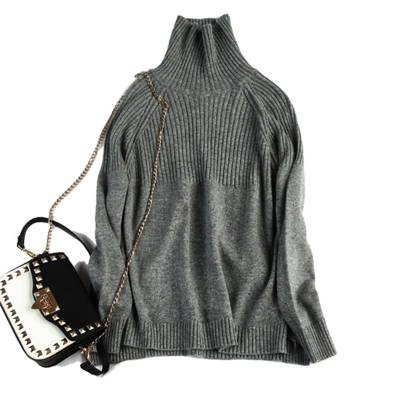 fall turtleneck pullover Cashmere sweater woman women pullover pink clothes winter crop top long sleeve mujer jumper 201224
