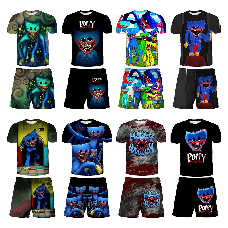 DHL 90-160cm Poppy Playtime 3D Print T-shirt +pants set Kids Boys Girls Huggy Wuggy Fashion Casual Anime T Shirt Men Women Harajuku Streetwear Tops, Customize
DHL 90-160cm Poppy Playtime 3D Print T-shirt +pants set Kids Boys Girls Huggy Wuggy Fashion Casual Anime T Shirt Men Women Harajuku Streetwear Tops, Customize