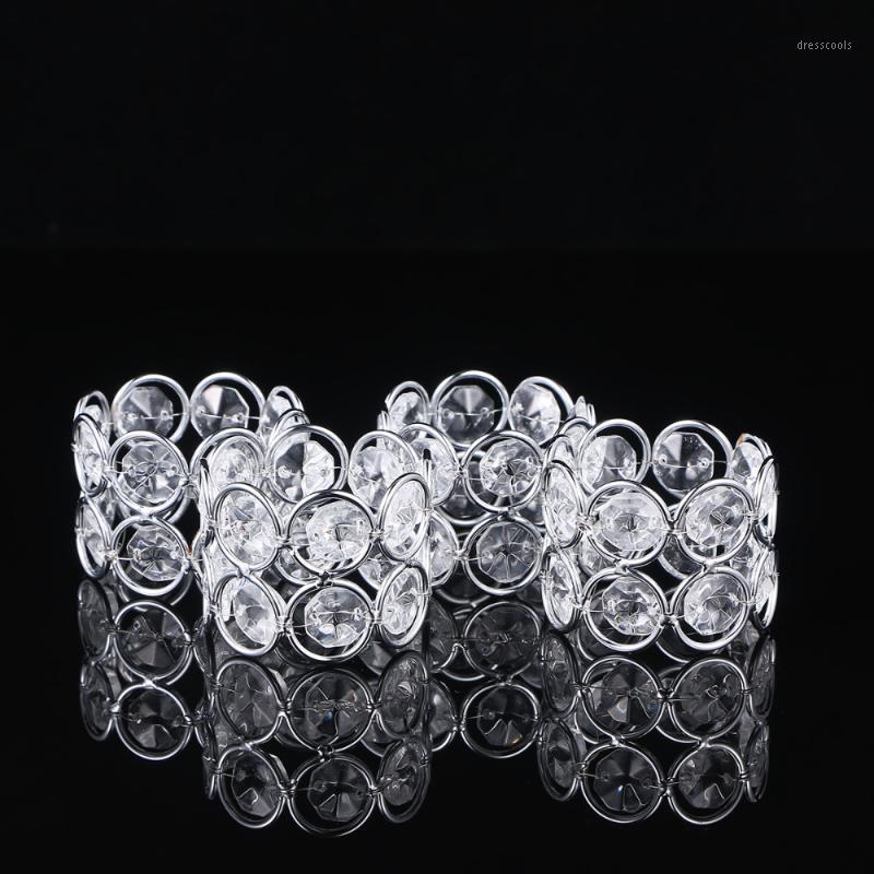 4 Pcs Metal Napkin Rings Sparkly Crystal Napkin Holders Wedding Centerpieces Rings Romantic Buckles (Silver)1
4 Pcs Metal Napkin Rings Sparkly Crystal Napkin Holders Wedding Centerpieces Rings Romantic Buckles (Silver)1