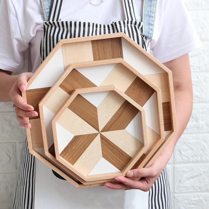 2021 New Newest Home Wooden Serving Decorative Tray Octagon Baking Trays Wood Plate Tea Food Server Dishes for Kitchen Qkys
2021 New Newest Home Wooden Serving Decorative Tray Octagon Baking Trays Wood Plate Tea Food Server Dishes for Kitchen Qkys