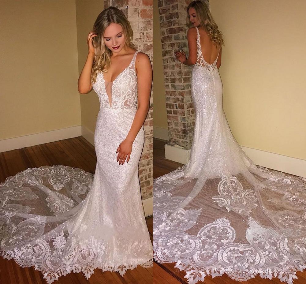 2021 New Wedding Dress Mermaid v Neck Sleeveless Sweep Train Lasso Apply Gowns Dressed W0FD, Champagne
2021 New Wedding Dress Mermaid v Neck Sleeveless Sweep Train Lasso Apply Gowns Dressed W0FD, Champagne
