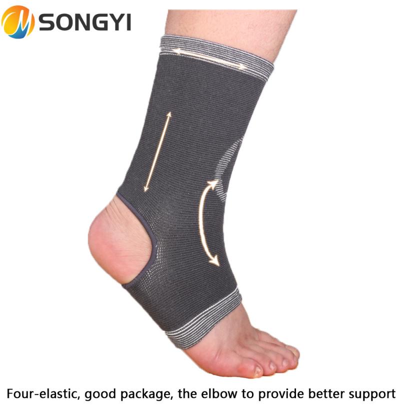 SONGYI Durable 1 PC Soft Ankle Support Protection Gym Running Protection Foot Bandage Elastic Ankle Guard Sport Fit Support I71, Gray
SONGYI Durable 1 PC Soft Ankle Support Protection Gym Running Protection Foot Bandage Elastic Ankle Guard Sport Fit Support I71, Gray