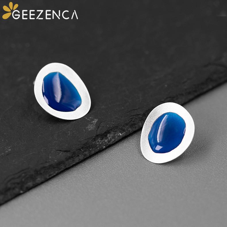 Original Design Copal 925 Sterling Silver Geometric Stud Earring Fine Jewelry For Women Trendy Minimalist Earrings Gift 2021 New
Original Design Copal 925 Sterling Silver Geometric Stud Earring Fine Jewelry For Women Trendy Minimalist Earrings Gift 2021 New