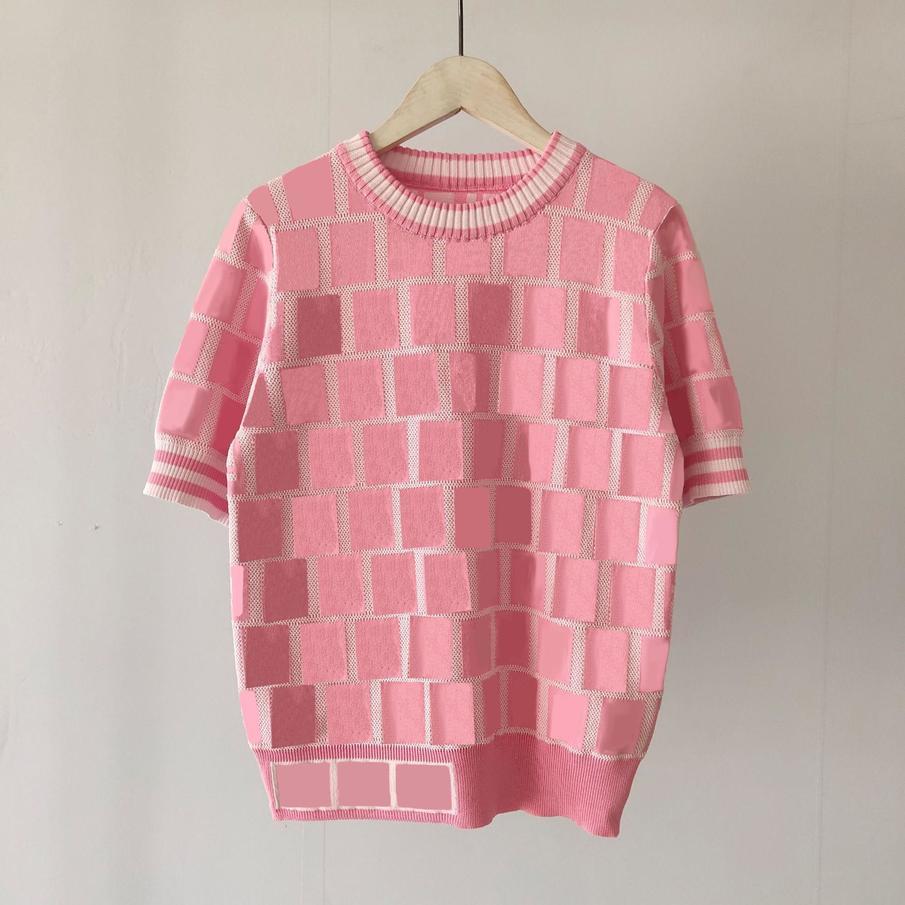 Women' Knits Tops Fashion Classic 3 Colors Letter Pattern Women Knit Tees Summer Short Sleeve Crew Neck Breathable Casual Womens Clothing, Brown
Women' Knits Tops Fashion Classic 3 Colors Letter Pattern Women Knit Tees Summer Short Sleeve Crew Neck Breathable Casual Womens Clothing, Brown