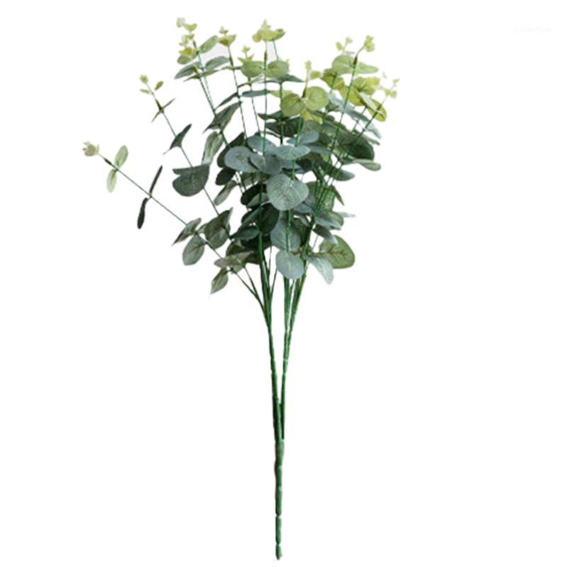 16 Heads Eucalyptus Bouquet Branches Silk Artificial Leaves Flower Decorations1, Green
16 Heads Eucalyptus Bouquet Branches Silk Artificial Leaves Flower Decorations1, Green