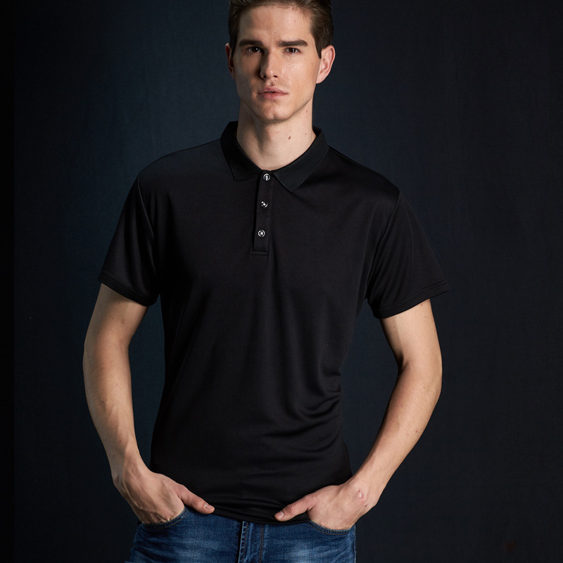 2020 Brand new men's T-shirt quick dry tee shirt short sleeve solid color lapel t shirts, White
2020 Brand new men's T-shirt quick dry tee shirt short sleeve solid color lapel t shirts, White