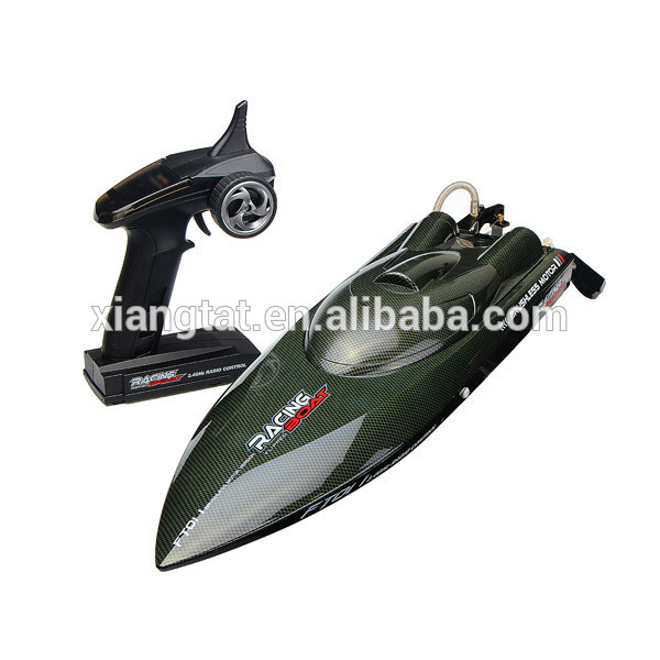 

Feilun FT011 65CM 2.4G Brushless RC Boat High Speed Racing Boat With Water Cooling System, Black