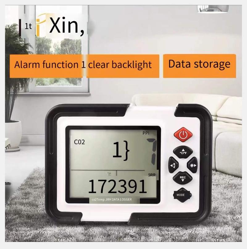 Gas Analyzers Hti XINst HT2000 CARBON Dioxide Detector Alarm CO2 Concentration Indoor Temperature And Humidity Meter
Gas Analyzers Hti XINst HT2000 CARBON Dioxide Detector Alarm CO2 Concentration Indoor Temperature And Humidity Meter