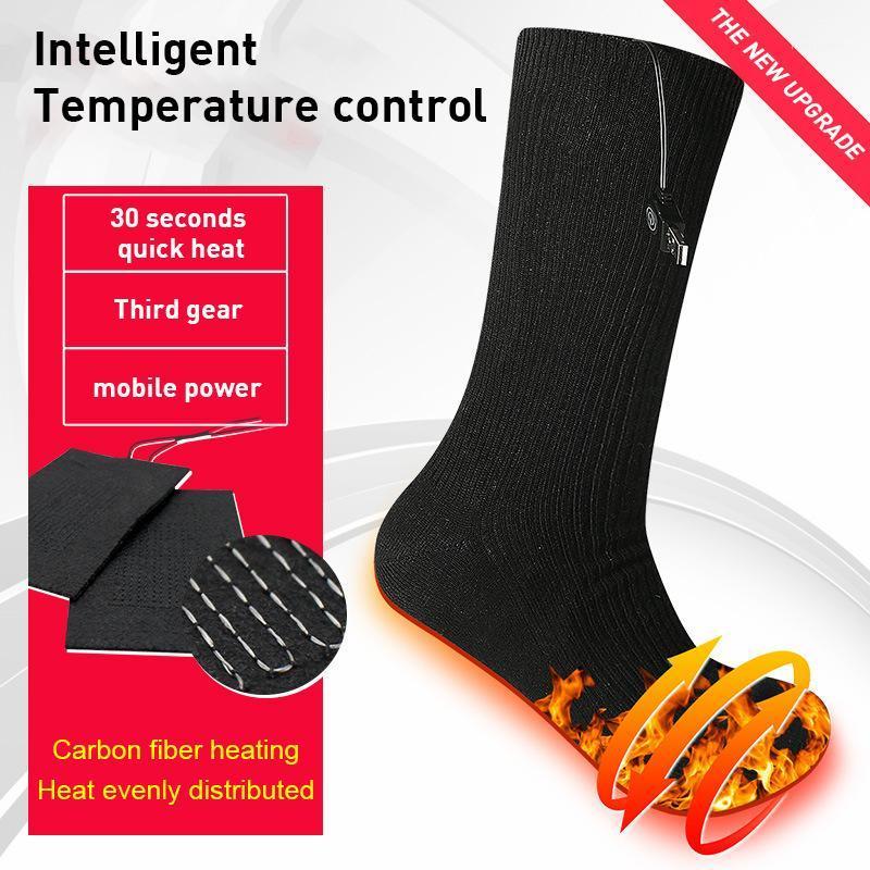 Electric Heater Heated Socks Foot Warmer Winter Outdoor Skiing Cycling Fishing Warmth Thicken Socks For Men/Women1, 1pair
Electric Heater Heated Socks Foot Warmer Winter Outdoor Skiing Cycling Fishing Warmth Thicken Socks For Men/Women1, 1pair