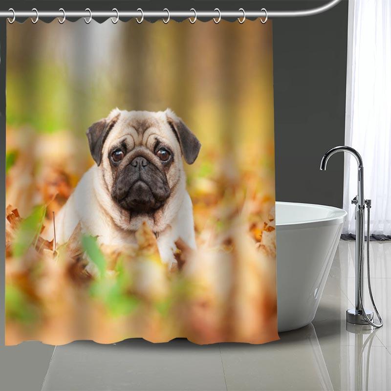 Hot pug Printing Shower Curtain Waterproof Curtains Bathroom Decor with Hooks Custom your image More size
Hot pug Printing Shower Curtain Waterproof Curtains Bathroom Decor with Hooks Custom your image More size