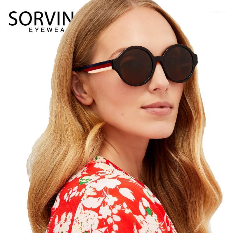 SORVINO Retro Oversized Stripe Round Sunglasses Men Women Designer Big Yellow Blue Circle Sun Glasses Shades SP1571
SORVINO Retro Oversized Stripe Round Sunglasses Men Women Designer Big Yellow Blue Circle Sun Glasses Shades SP1571