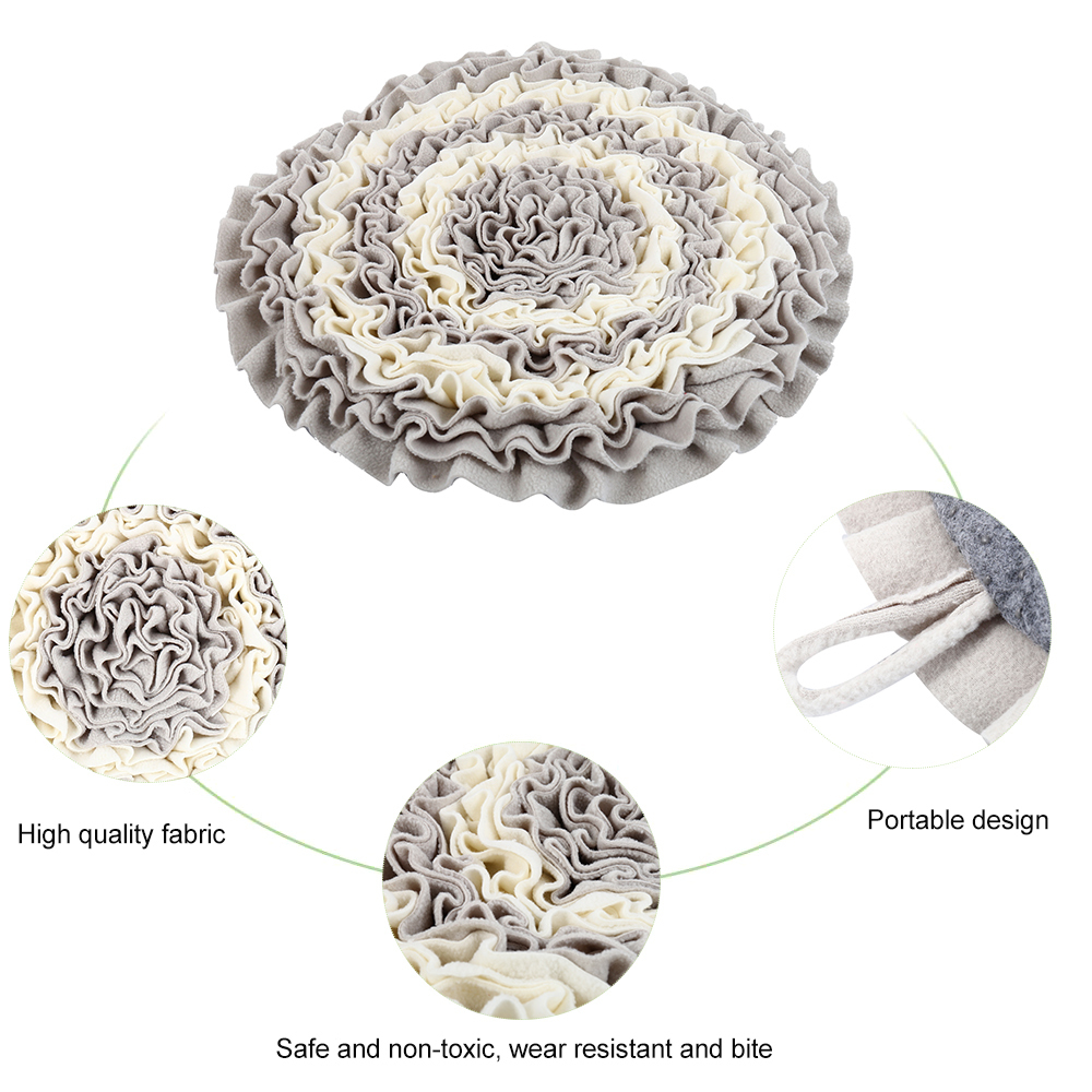 Dogs Snuffle Mat Pet Leak Food Anti Choking Cat Training Blanket Nose Sniffing Fleece Pads Pad LJ201028