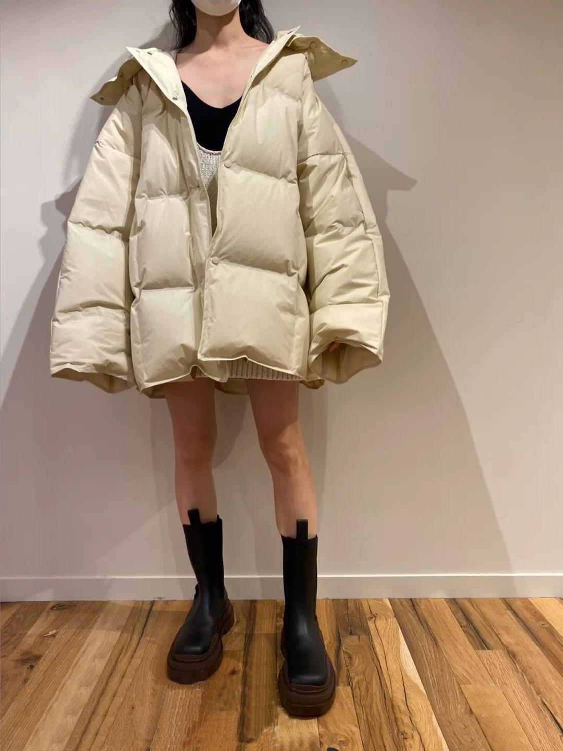 New Autumn Winter White Duck Down Jacket Women Single Breasted Down Coat Female Thick Warm Long Down Parkas Oversize Outerwear 201031