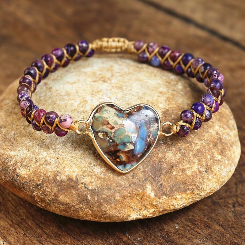 Imperial Beads Heart Shape Charm Bracelets Handmade String Braided Bracelets Lover Wrap Bracelet Women Men Jewelry Dropship
Imperial Beads Heart Shape Charm Bracelets Handmade String Braided Bracelets Lover Wrap Bracelet Women Men Jewelry Dropship