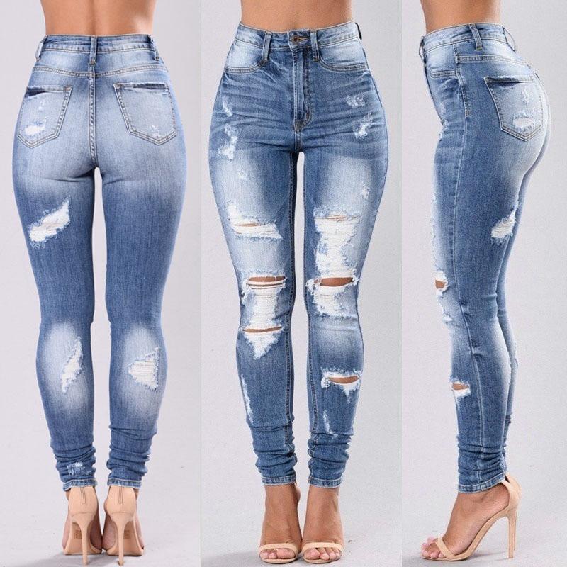 2020 New Style European And American Fashion with Holes Skinny Pants WOMEN' Jeans-Hot Selling, Dark blue
2020 New Style European And American Fashion with Holes Skinny Pants WOMEN' Jeans-Hot Selling, Dark blue