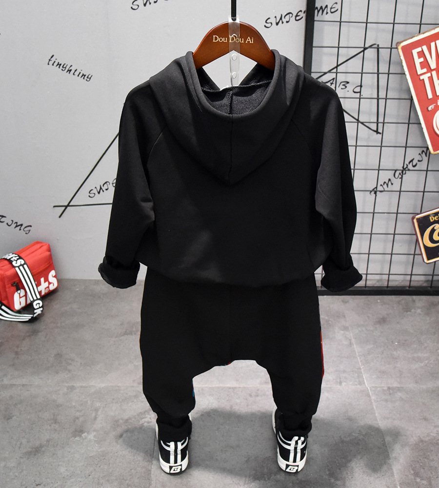 Children Clothing Sets Boys Tracksuits Autumn 2020 New Kids Casual Hoodies Sweatshirt+harem Pants 2pcs Suit Kids Boys Sport SetsX1019