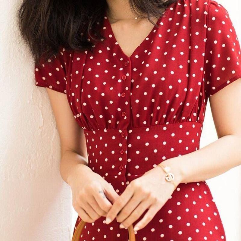 Red Dot Women Sexy Dress V-Neck Short Sleeve Summer Button Bohemia Tunic Dresses Vacation Playa Ladies Casual Clothes, Sexy red dot
Red Dot Women Sexy Dress V-Neck Short Sleeve Summer Button Bohemia Tunic Dresses Vacation Playa Ladies Casual Clothes, Sexy red dot