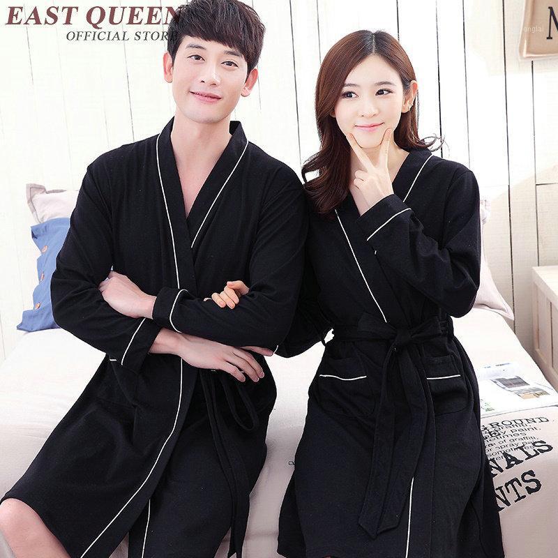Men's Sleepwear Long Sleeve Male Robe Woman Unisex Bath Couples Bathrobe Solid Color Lovers M-4XL 2267 YQ1
Men's Sleepwear Long Sleeve Male Robe Woman Unisex Bath Couples Bathrobe Solid Color Lovers M-4XL 2267 YQ1