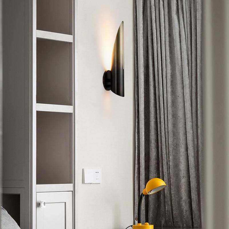 Post-modern creative living room hardware wall lamp art bedside bedroom study designer model wall lamp
Post-modern creative living room hardware wall lamp art bedside bedroom study designer model wall lamp