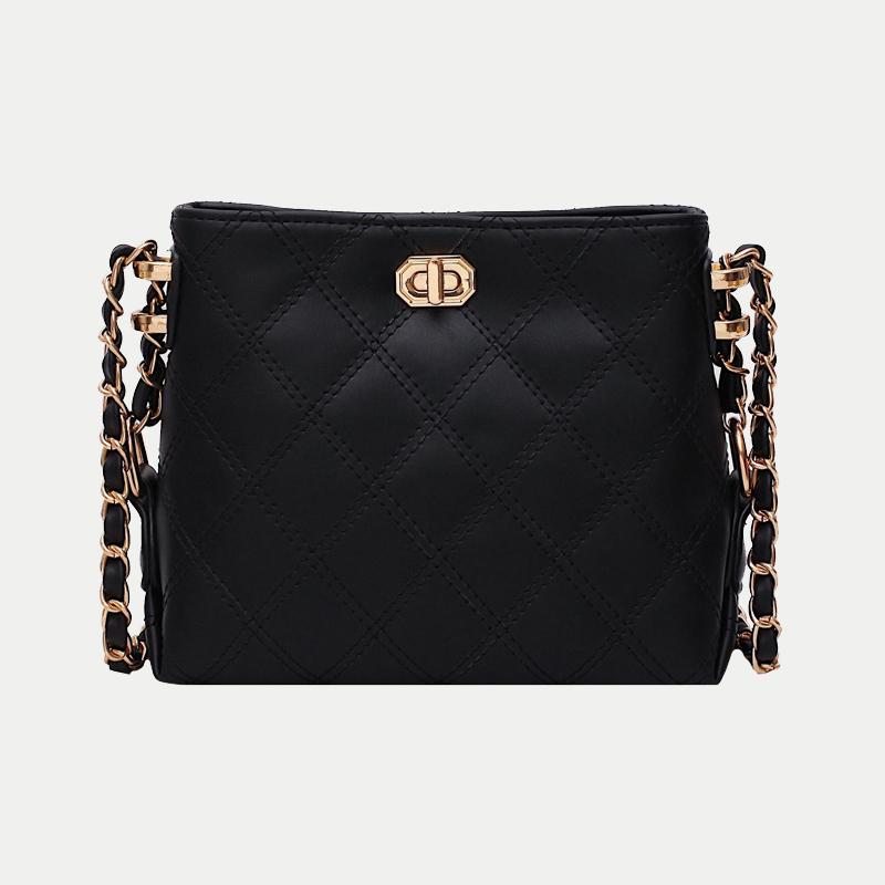 Simple Style Plaid Crossbody Shoulder Bags for Women Small PU Leather Handbag Female Fashion Messenger Bag Pouch, Black
Simple Style Plaid Crossbody Shoulder Bags for Women Small PU Leather Handbag Female Fashion Messenger Bag Pouch, Black