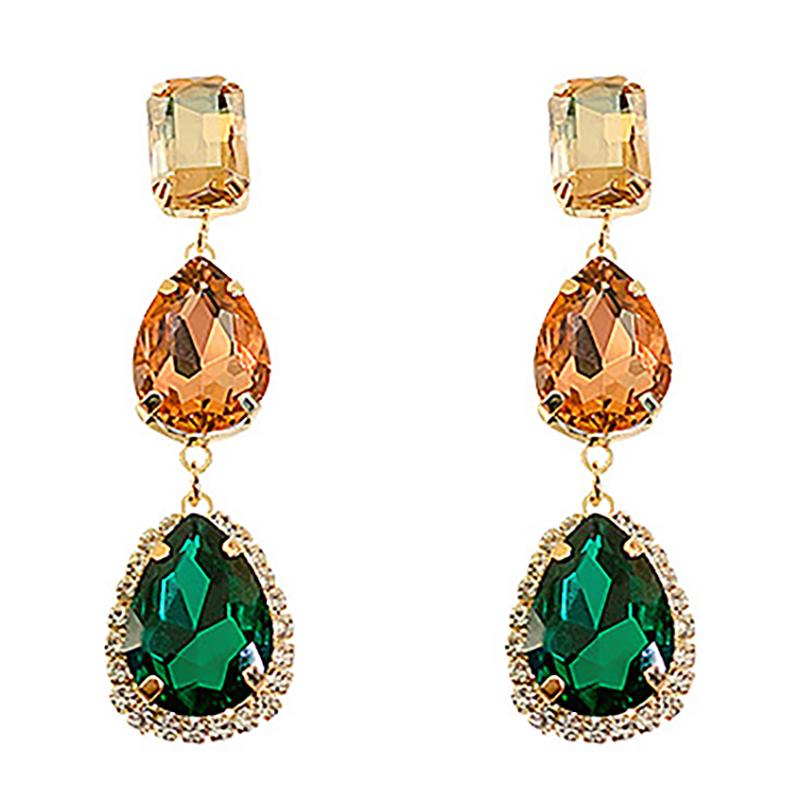 Hoop & Huggie Korean Water Drop Crystal Dangle Earrings For Women Exaggerate Party Charm Pendientes Jewelry
Hoop & Huggie Korean Water Drop Crystal Dangle Earrings For Women Exaggerate Party Charm Pendientes Jewelry