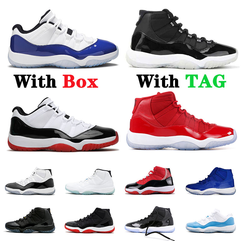 2021 with box 11 25th jumpman Basketball Shoes mens womens low high Concord Gamma Blue bred Sports sneakers trainers, White;red
2021 with box 11 25th jumpman Basketball Shoes mens womens low high Concord Gamma Blue bred Sports sneakers trainers, White;red