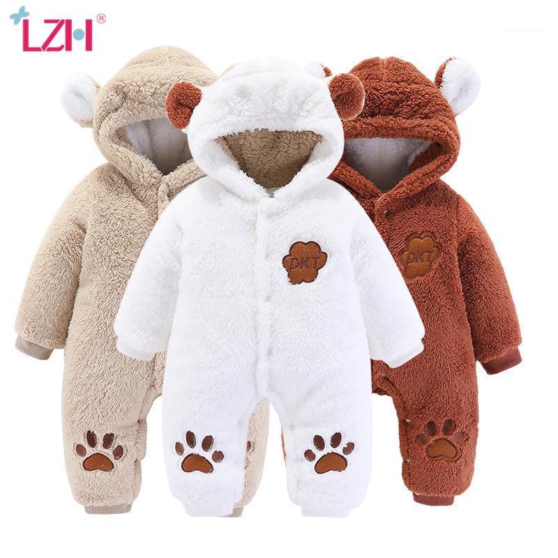LZH 2021 Winter Autumn Newborn Baby Kids Warm Long-Sleeved Hooded Jumpsuit Clothes Cute Toddler Boy Girl Single-Breasted Romper1, Gray
LZH 2021 Winter Autumn Newborn Baby Kids Warm Long-Sleeved Hooded Jumpsuit Clothes Cute Toddler Boy Girl Single-Breasted Romper1, Gray