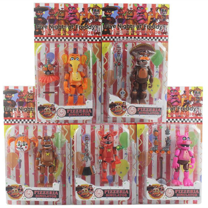 Five Nights At Freddy Action Figure Toy FNAF Bonnie Foxy Freddy Fazbear Bear Dolls Toys DIY Assembly 1008
Five Nights At Freddy Action Figure Toy FNAF Bonnie Foxy Freddy Fazbear Bear Dolls Toys DIY Assembly 1008