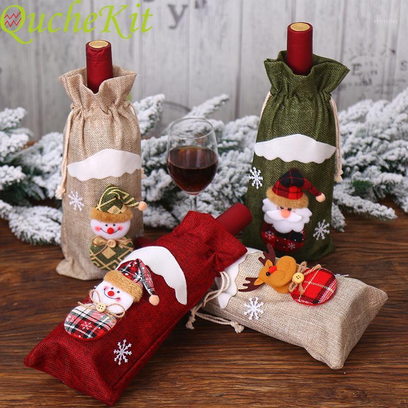 Christmas Wine Bottle Cover Snowman Stocking Christmas Gift Bags Santa Claus Wine Bottle Cover Bag Set Navidad New Years 20201
Christmas Wine Bottle Cover Snowman Stocking Christmas Gift Bags Santa Claus Wine Bottle Cover Bag Set Navidad New Years 20201