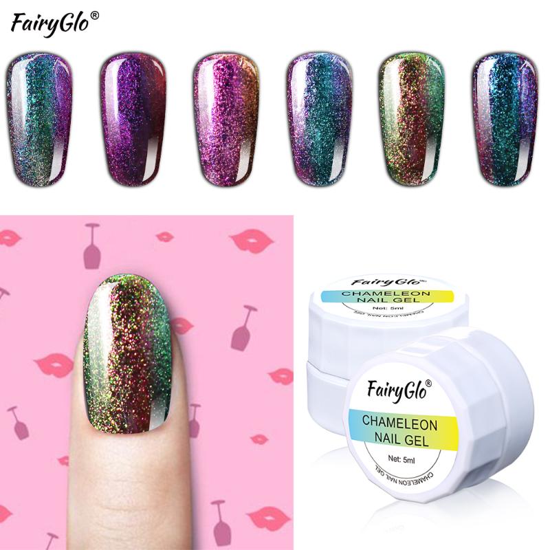 FairyGlo 5ml Chameleon Holographic Gel Polish Starry Sparkle Glitter Soak Off UV Gel Varnish Nail Art Lacquer Enamel Nails, Red;pink
FairyGlo 5ml Chameleon Holographic Gel Polish Starry Sparkle Glitter Soak Off UV Gel Varnish Nail Art Lacquer Enamel Nails, Red;pink